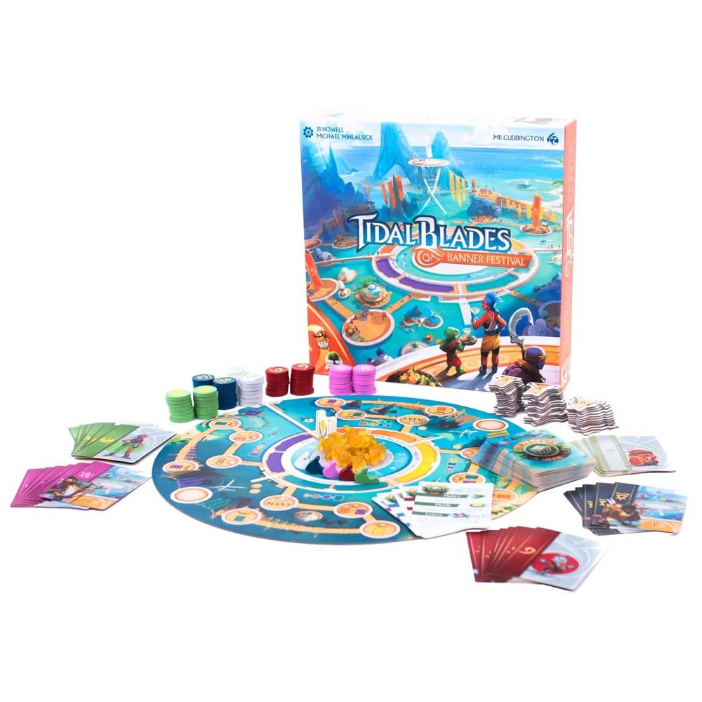 Tidal Blades Banner Festival Board Game‎ Skybound Lucky Duck Games New
